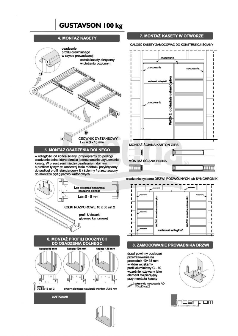 gustavson klizni sistem 3