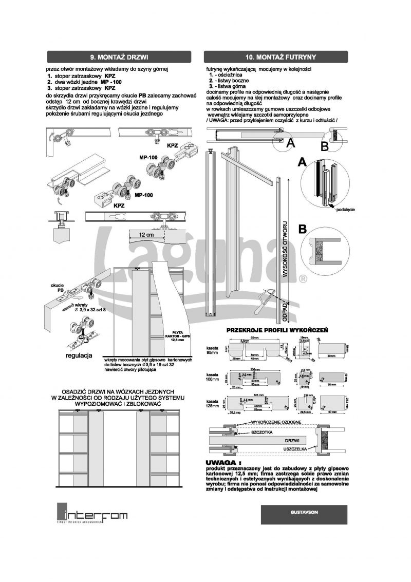 gustavson klizni sistem 4