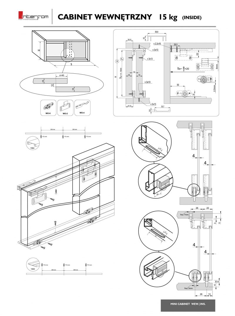 mini cabinet klizni sistem 2