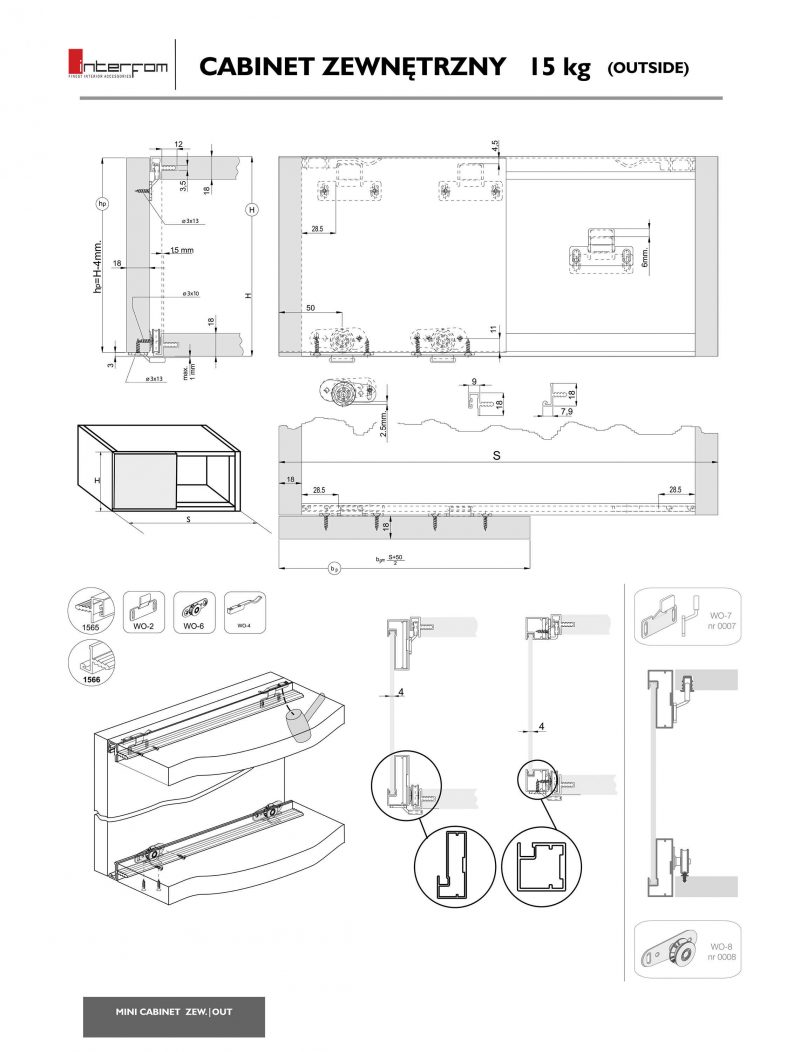 mini cabinet klizni sistem 3