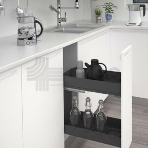 SIGE - Metalna korpa 30cm Antracit